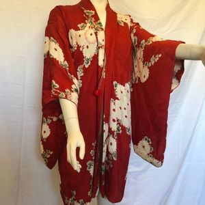 Vintage Silk Kimono